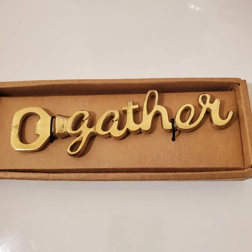 Sentiments Collection Bottle Opener Gather - Picture 3 of 3